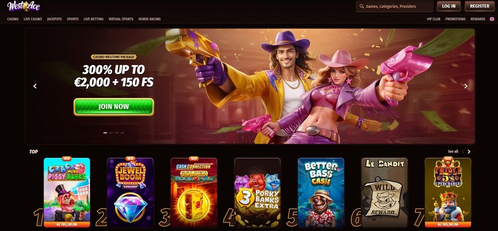 homepage van beste online casino nederland westace