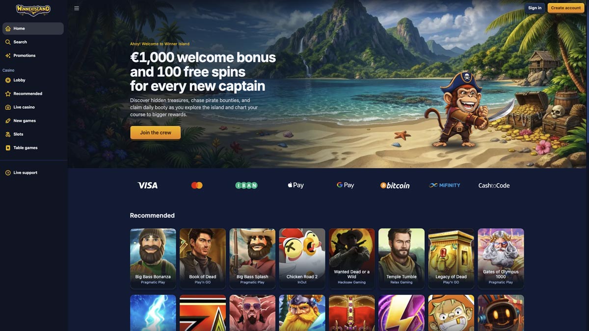 ervaringen met winner island goksite nederland